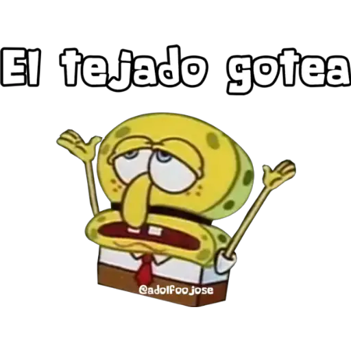 Sticker Maker El día Opuesto Bob Esponja