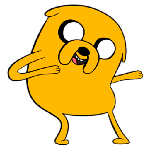 Sticker Maker - Jake The Dog (Adventure Time)