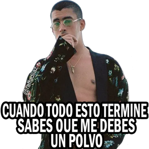 Sticker Maker - Las que no iban a salir Bad Bunny