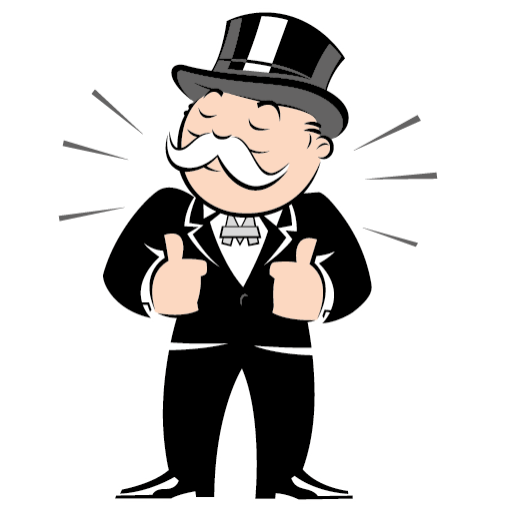 Sticker Maker - Mr Monopoly Stickers